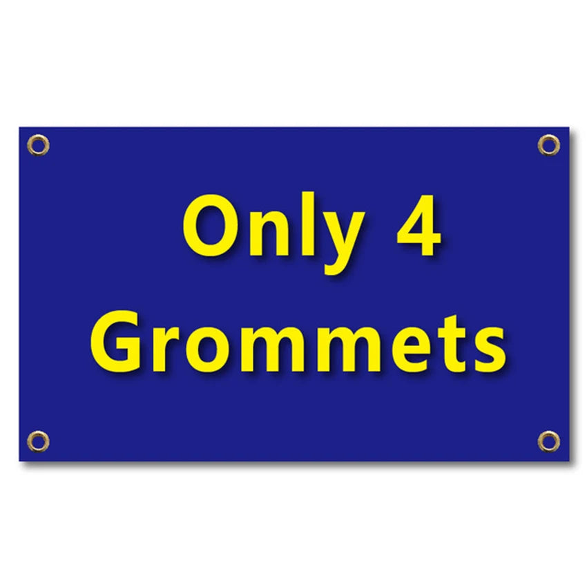 MeinBanner™ Personalisierte Premium Flagge mit Wunschdruck & Goldfransen